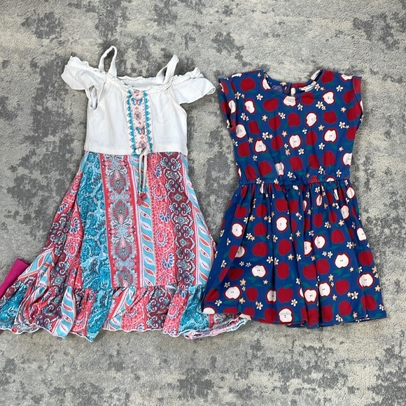 Bulk Lot of Girls Clothing Dresses Jacket Shorts Summer Sizes Small 5-8Y - Picture 9 of 10